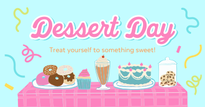 Dessert Picnic Buffet Facebook ad Image Preview