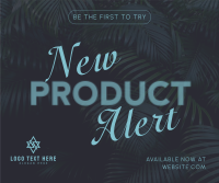 New Product Alert Minimalist Facebook Post Preview