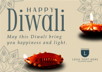 Diwali Light Festival Postcard Preview