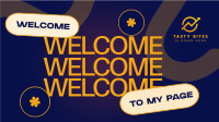 Minimal Welcome Page Facebook Event Cover Image Preview