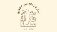 Bondi Beach Facebook Event Cover Design