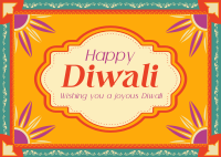 Diwali Tradition Postcard Image Preview