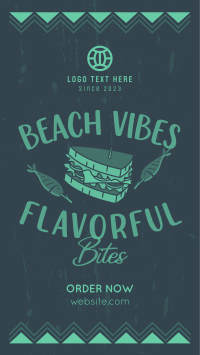 Flavorful Bites at the Beach YouTube short Image Preview