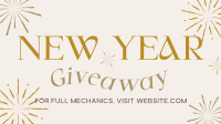 New Year Giveaway Facebook event cover Image Preview
