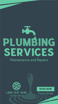 Home Plumbing Services Instagram reel Image Preview