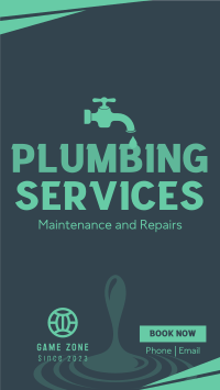 Home Plumbing Services Instagram Reel Image Preview