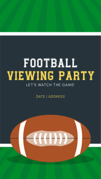 Football Viewing Party Facebook story Image Preview