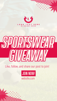 Sportswear Giveaway Facebook story Image Preview