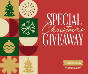 Christmas Season Giveaway Facebook post Image Preview