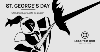 St. George's Battle Knight Facebook Ad Design