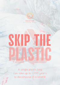 Sustainable Zero Waste Plastic Flyer Design