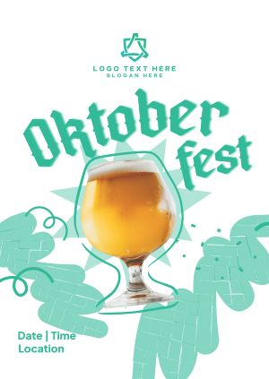 Oktoberfest Beer Festival Poster Image Preview