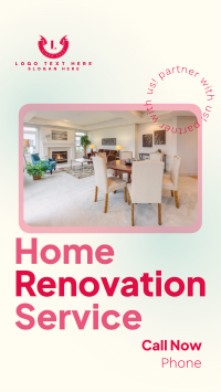 Home Renovation Services Facebook story Image Preview