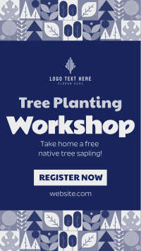 Tree Planting Workshop Instagram Reel Design