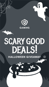 Trick Or Giveaway Instagram Reel Image Preview