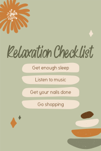 Keep Calm & Relax Pinterest Pin Image Preview