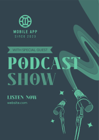 Playful Podcast Poster Image Preview