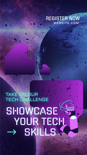 Tech Skill Showdown Facebook story Image Preview