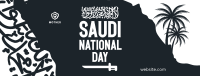 Saudi National Day Facebook cover Image Preview