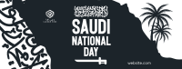 Saudi National Day Facebook Cover Image Preview