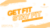 Personal Fitness Coach Animation Preview