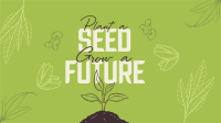 Earth Day Seed Planting Facebook Event Cover Design