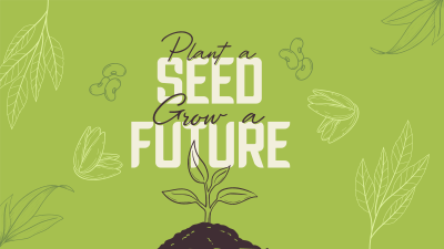 Earth Day Seed Planting Facebook event cover Image Preview