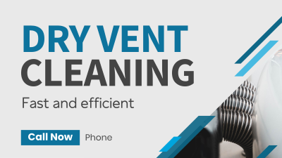 Dryer Vent Cleaner Facebook event cover Image Preview