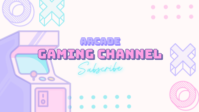 Arcade Fun! YouTube Banner Image Preview