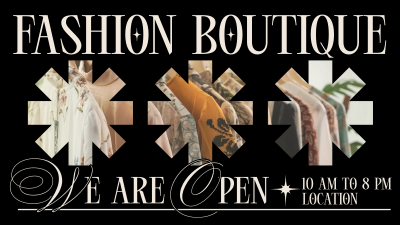 Quirky Boutique Business Hours Facebook event cover Image Preview