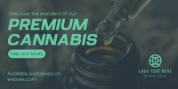 Premium Cannabis Twitter post Image Preview