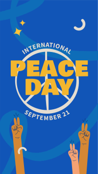 Peace Day TikTok Video Image Preview