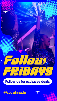 Follow Us Friday Facebook Story Design