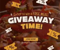 Food Voucher Giveaway Facebook post Image Preview