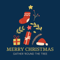 Christmas Tree T-shirt Image Preview