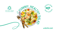 Clean Healthy Salad Facebook event cover Image Preview