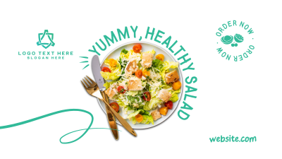 Clean Healthy Salad Facebook event cover Image Preview