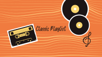 Classic Songs Playlist YouTube Banner Design