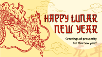 Prosperous Lunar New Year Facebook event cover Image Preview