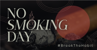 Modern No Smoking Day Facebook ad Image Preview