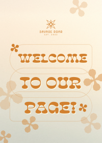 Generic Welcome Page Poster Image Preview