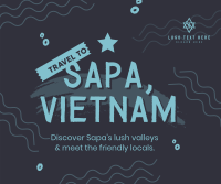 Travel to Vietnam Facebook Post Design