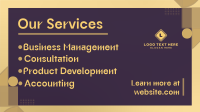 Sleek Services Offered Animation Preview