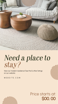 Cozy Place to Stay Instagram reel Image Preview