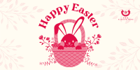 Modern Easter Bunny Twitter post Image Preview