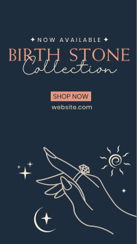 Birth Stone Instagram story Image Preview