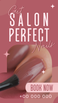 Perfect Nail Salon YouTube short Image Preview