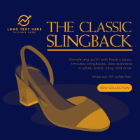 The Timeless Slingback Instagram Post Design