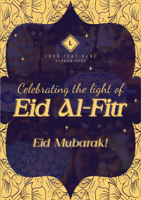 Eid Al Fitr Lantern Flyer Image Preview