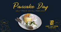 Fancy Pancake Party Facebook Ad Design